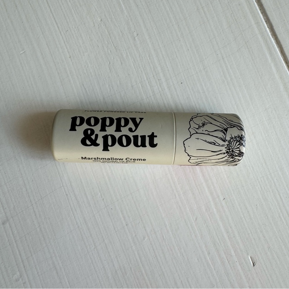 Poppy & Pout Marshmallow Creme Lip Balm